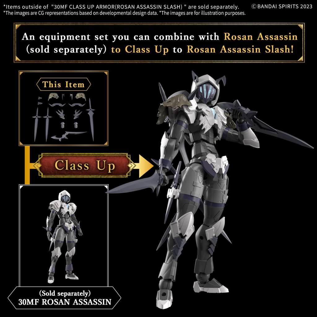 Accessoires 30MF - Class Up Armor Rosan Assassin Slash