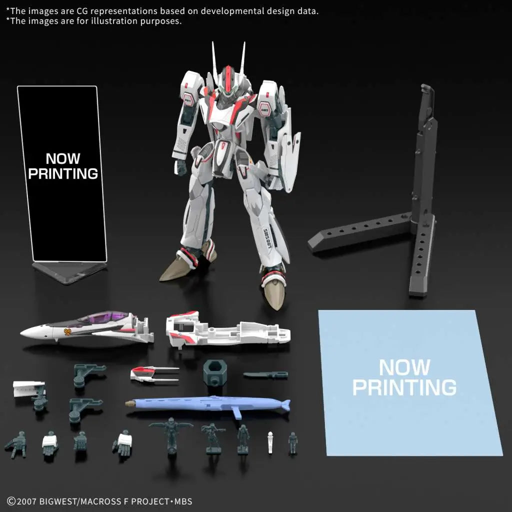 MK HG 1/100 Macross - VF-25F Messiah Valkyrie Deluxe Set