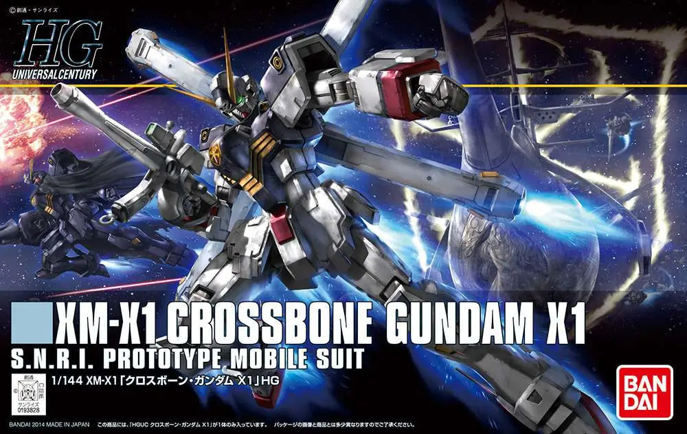 Gunpla HG 1/144 - Crossbone Gundam X1