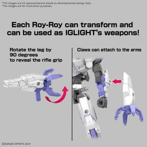 30 MM 1/144 - EEXM - 40 Iglight - MEKA NEKO