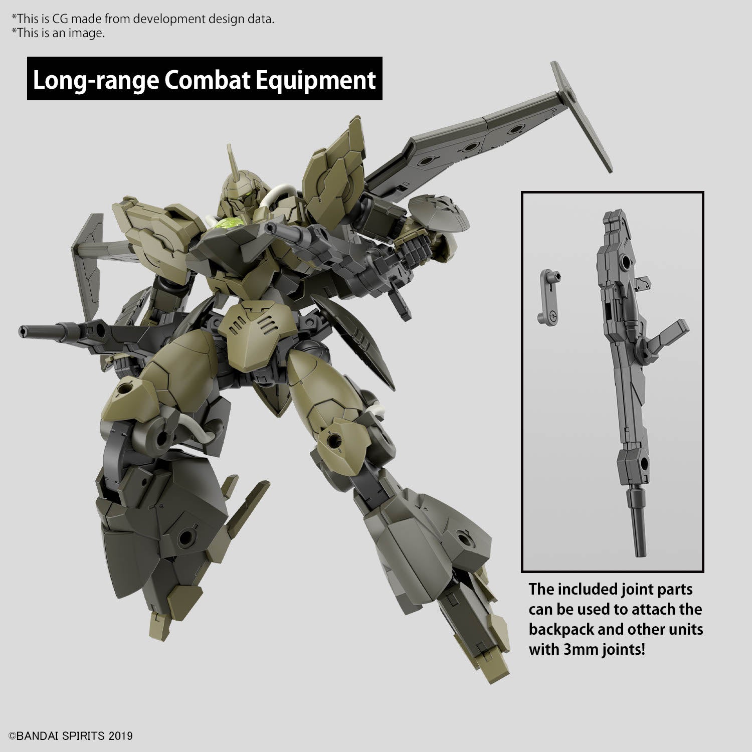30 MM 1/144 - Verdenova (Green) - MEKA NEKO