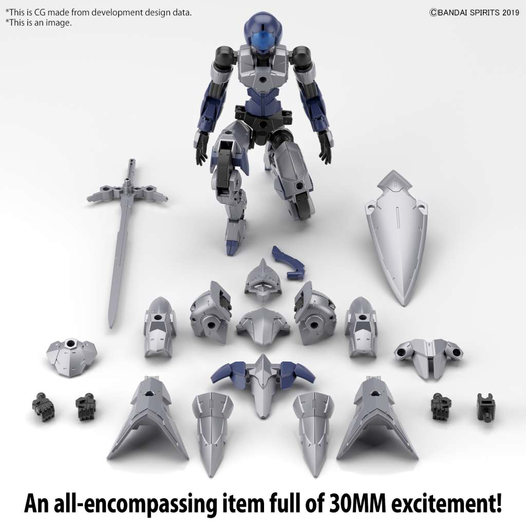 30mm 1/144 - Exm - a9k Spinatio Knight - MEKA NEKO