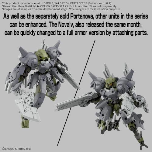 30MM Option Parts Set 23 Full Armor Unit 2 - MEKA NEKO