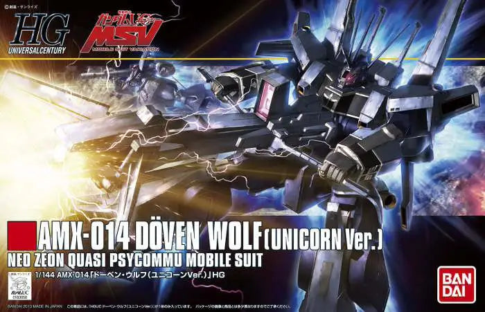 Gunpla HG 1/144 - AMX-014 Döven Wolf (Unicorn Version)