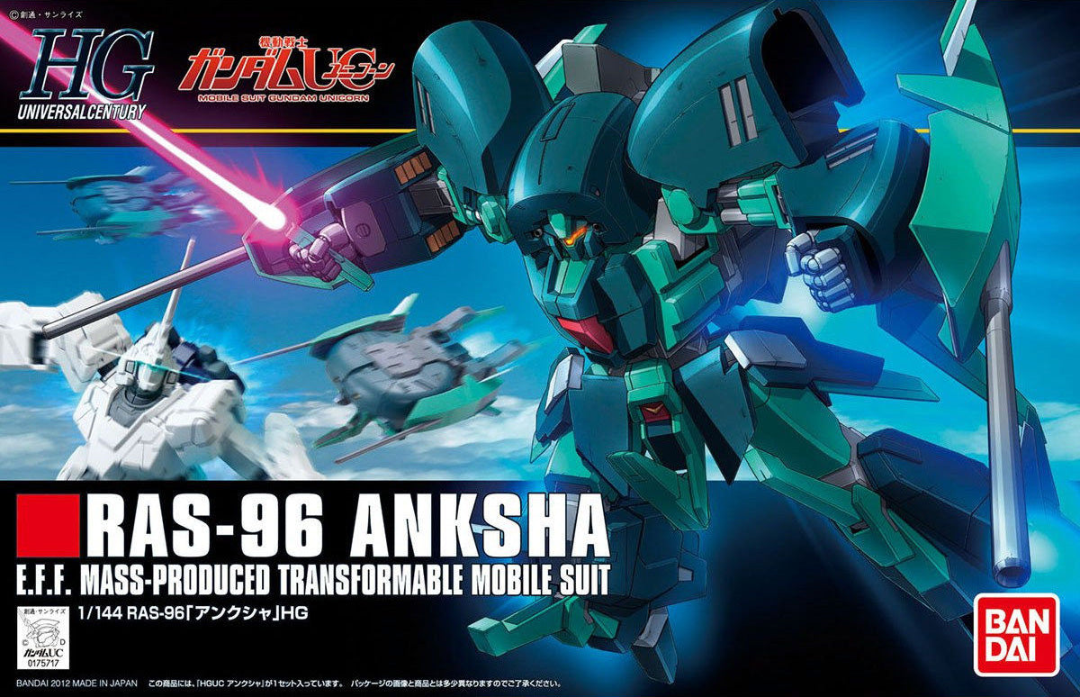 Gunpla HG 1/144 - RAS-96 Anksha