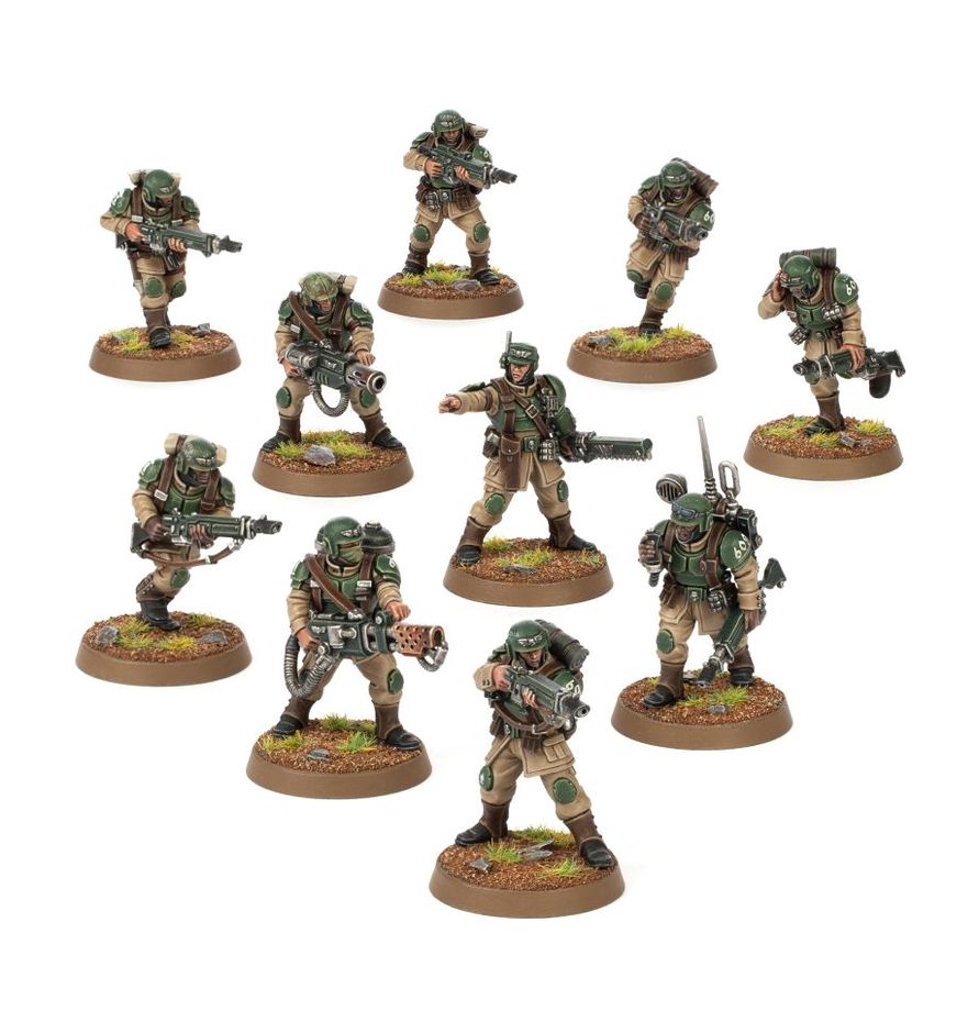 Warhammer 40,000 - Bataillon : Peleton de l'Astra Militarum (PRÉCOMMANDE)