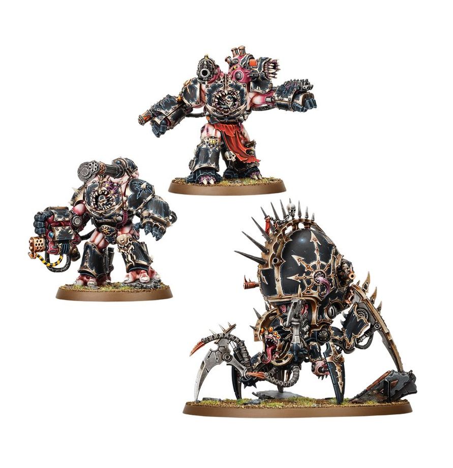Warhammer 40,000 - Bataillon : Bande de Guerre des Space Marines du Chaos (PRÉCOMMANDE)