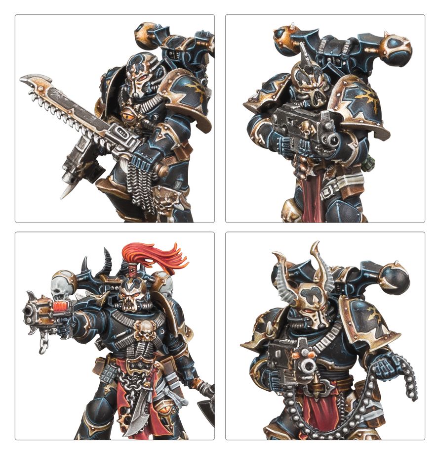 Warhammer 40,000 - Bataillon : Bande de Guerre des Space Marines du Chaos (PRÉCOMMANDE)