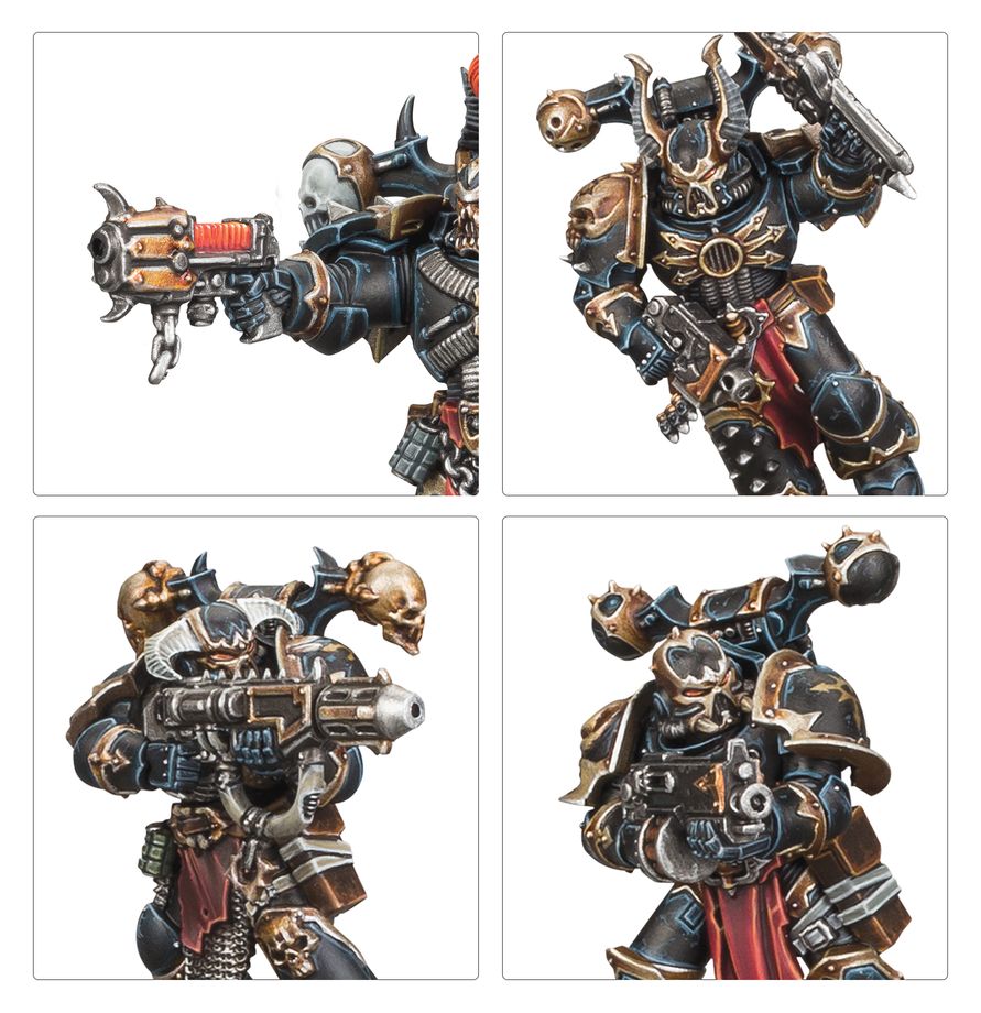 Warhammer 40,000 - Bataillon : Bande de Guerre des Space Marines du Chaos (PRÉCOMMANDE)