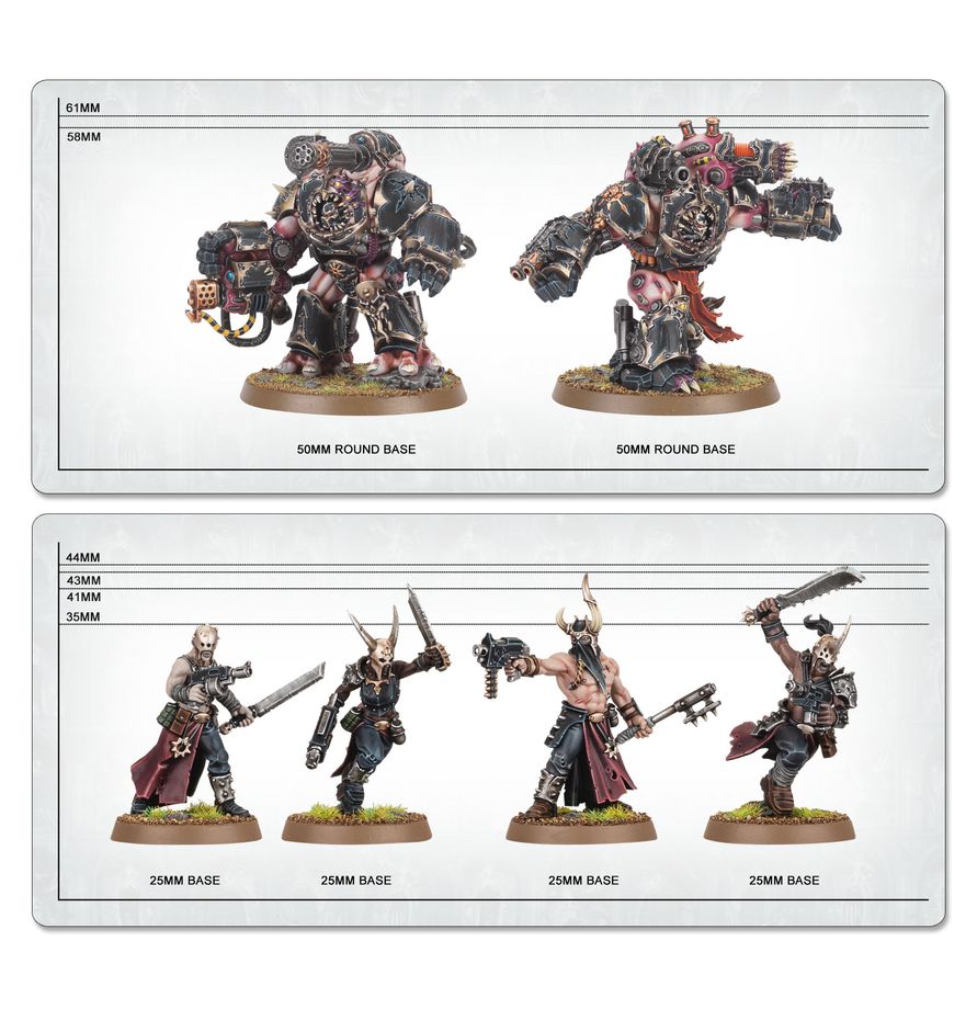 Warhammer 40,000 - Bataillon : Bande de Guerre des Space Marines du Chaos (PRÉCOMMANDE)