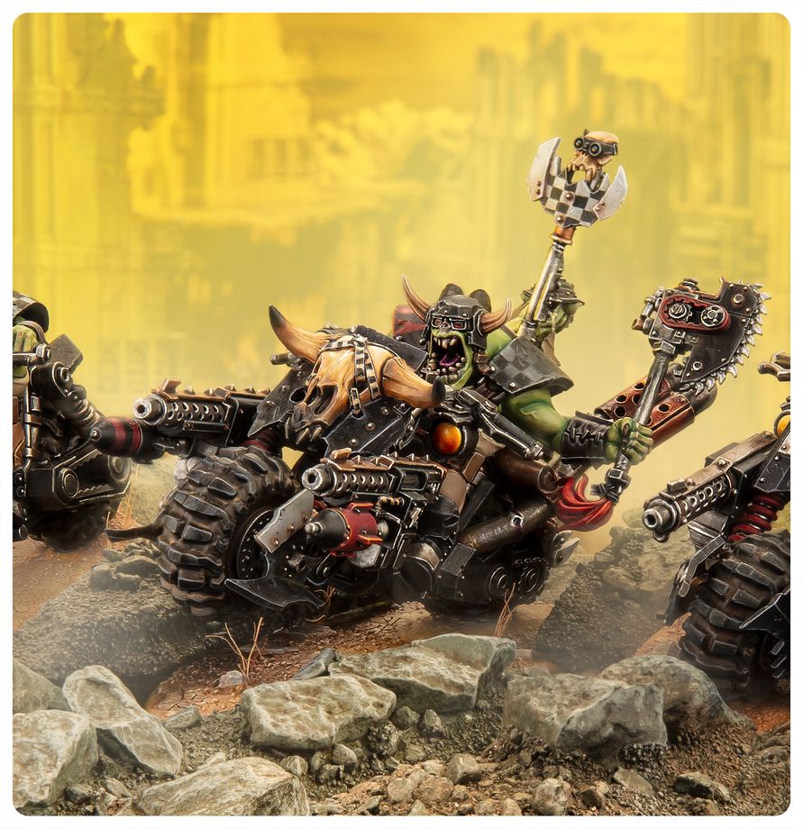 Warhammer 40K - Orks : Motards de Guerre