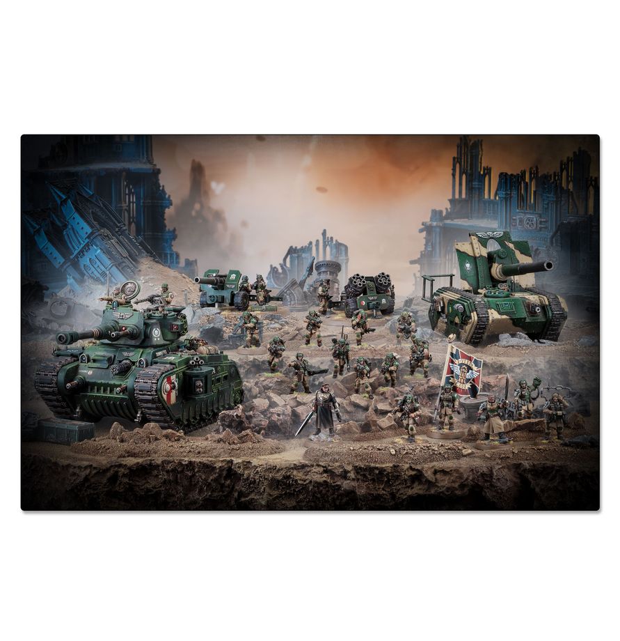 Warhammer 40,000 - Bataillon : Peleton de l'Astra Militarum (PRÉCOMMANDE)