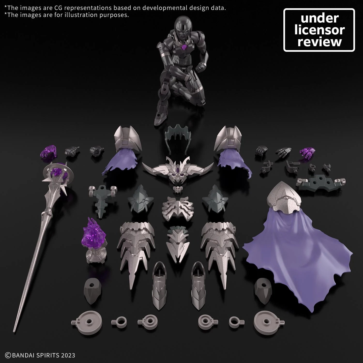 Model Kit 30 Minutes Fantasy - 30MF Necrosmephisto (PRÉCOMMANDE)