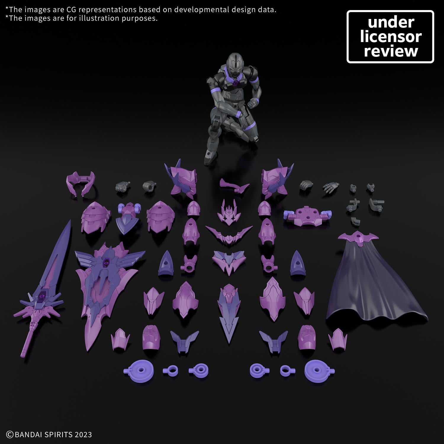 Model Kit 30 Minutes Fantasy - Darknevil Arch Knight (PRÉCOMMANDE)