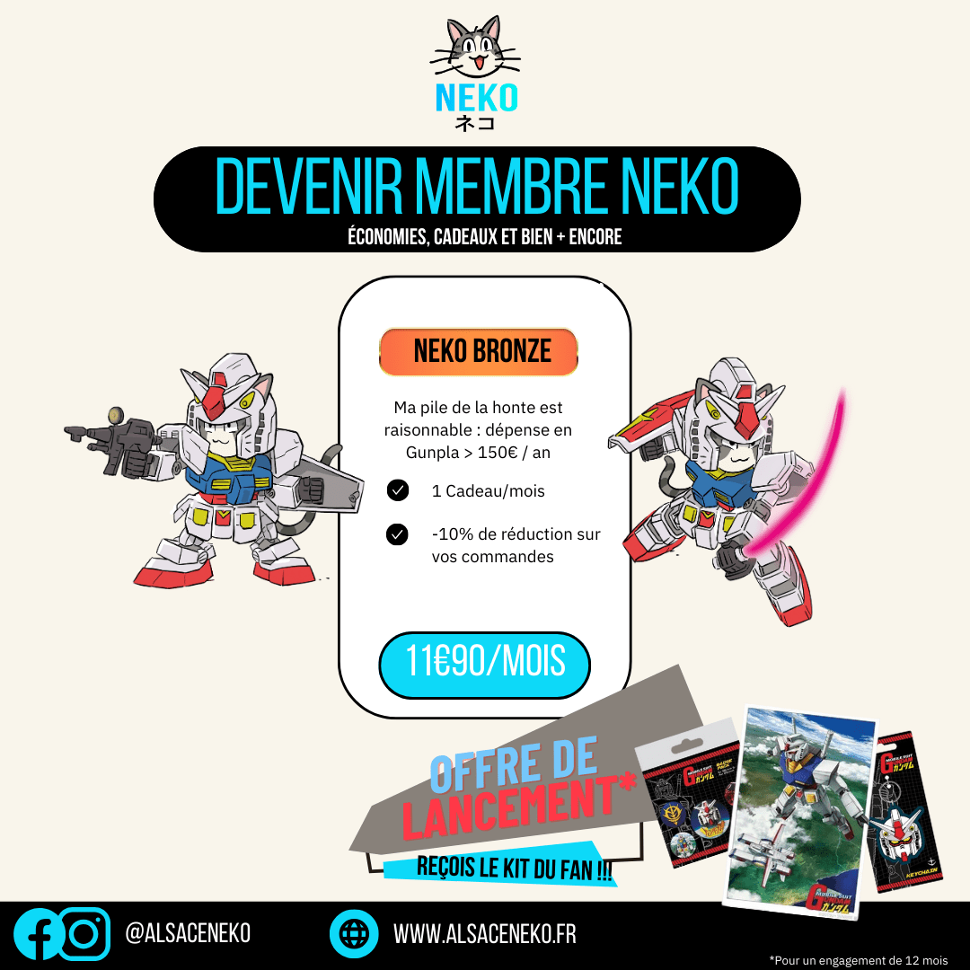 Abonnement membre bronze - MEKA NEKO