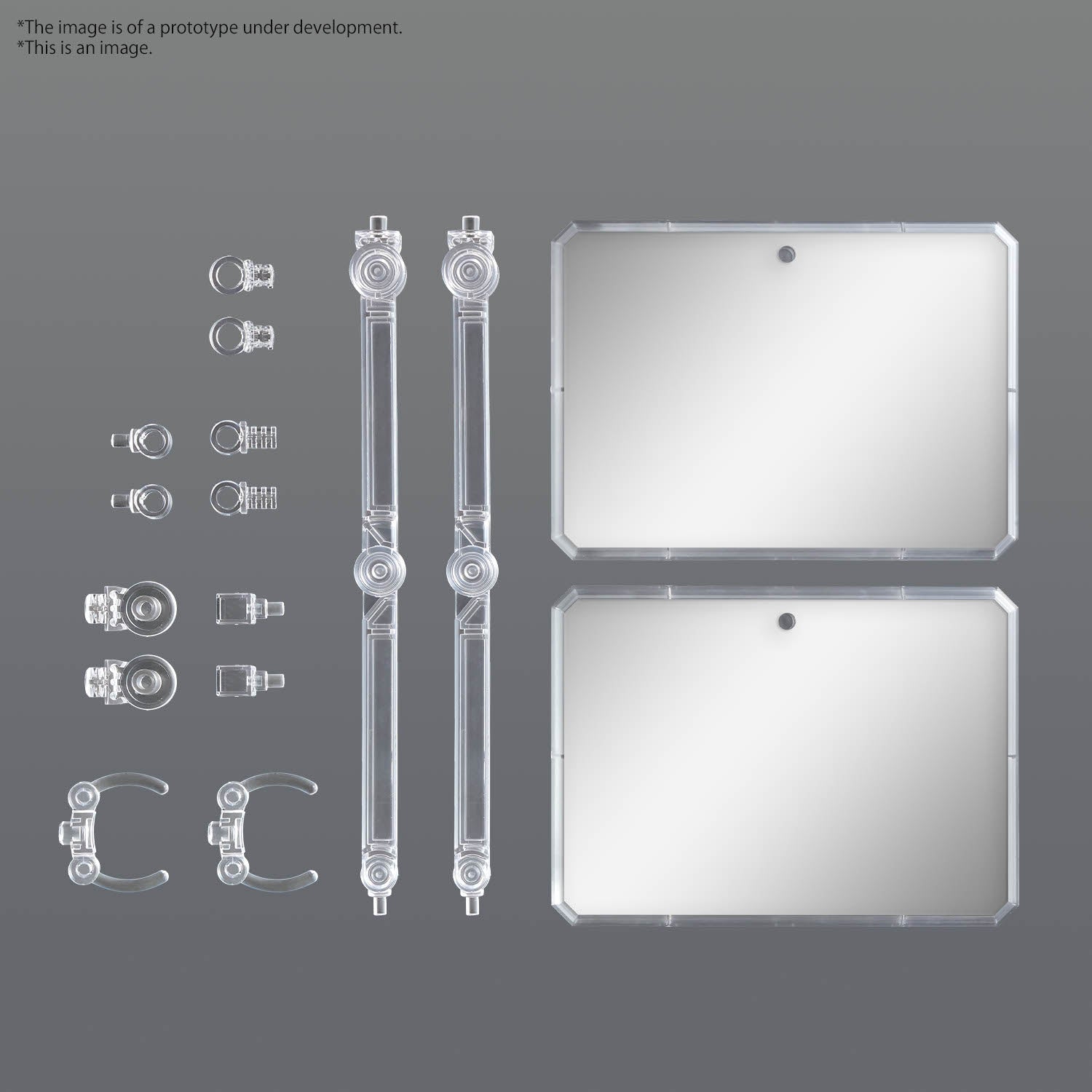 Action Base 7 Clear Color Mirror Stickers Set - MEKA NEKO