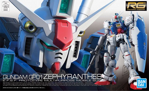 GUNDAM GUNPLA RG 1/144 12 RX - 78 GP01 ZEPHYRANTHES - MEKA NEKO