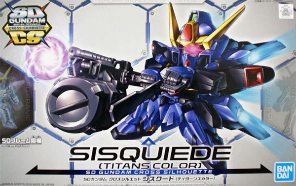 Gundam Gunpla SD Cross Silhouette 10 Sisquiede Titans Color - MEKA NEKO