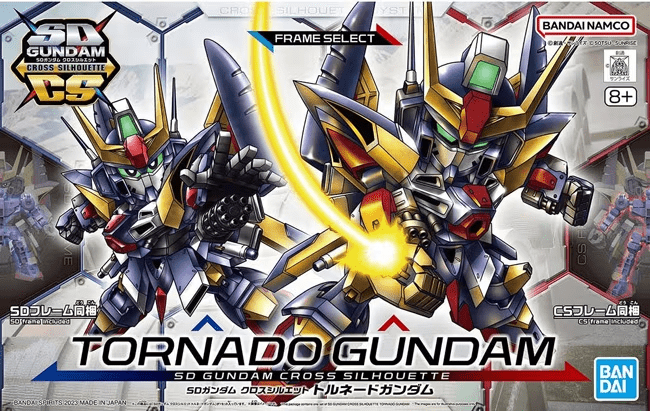 Gundam Gunpla SD Gundam Cross Silhouette 18 Tornado - MEKA NEKO