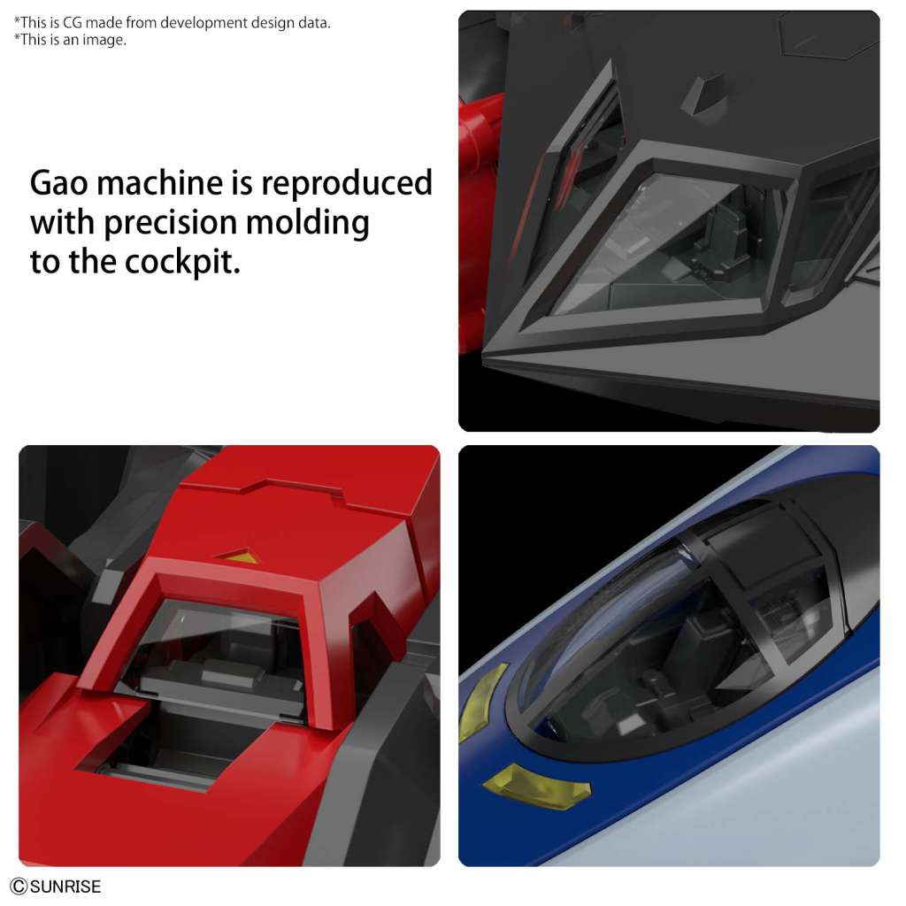 Gundam RG 1/144 - Gaogaigar - MEKA NEKO