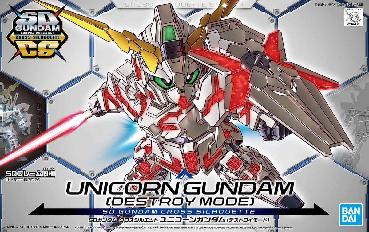 GUNDAM - SD Cross Silhouette Gundam Unicorn - MEKA NEKO