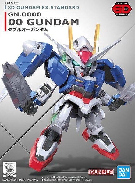 Gundam SD EX - STD 008 OO Gundam - MEKA NEKO