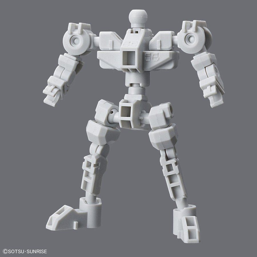GUNDAM - SD Gundam Cross Silhouette - Squelette White Model Kit - MEKA NEKO