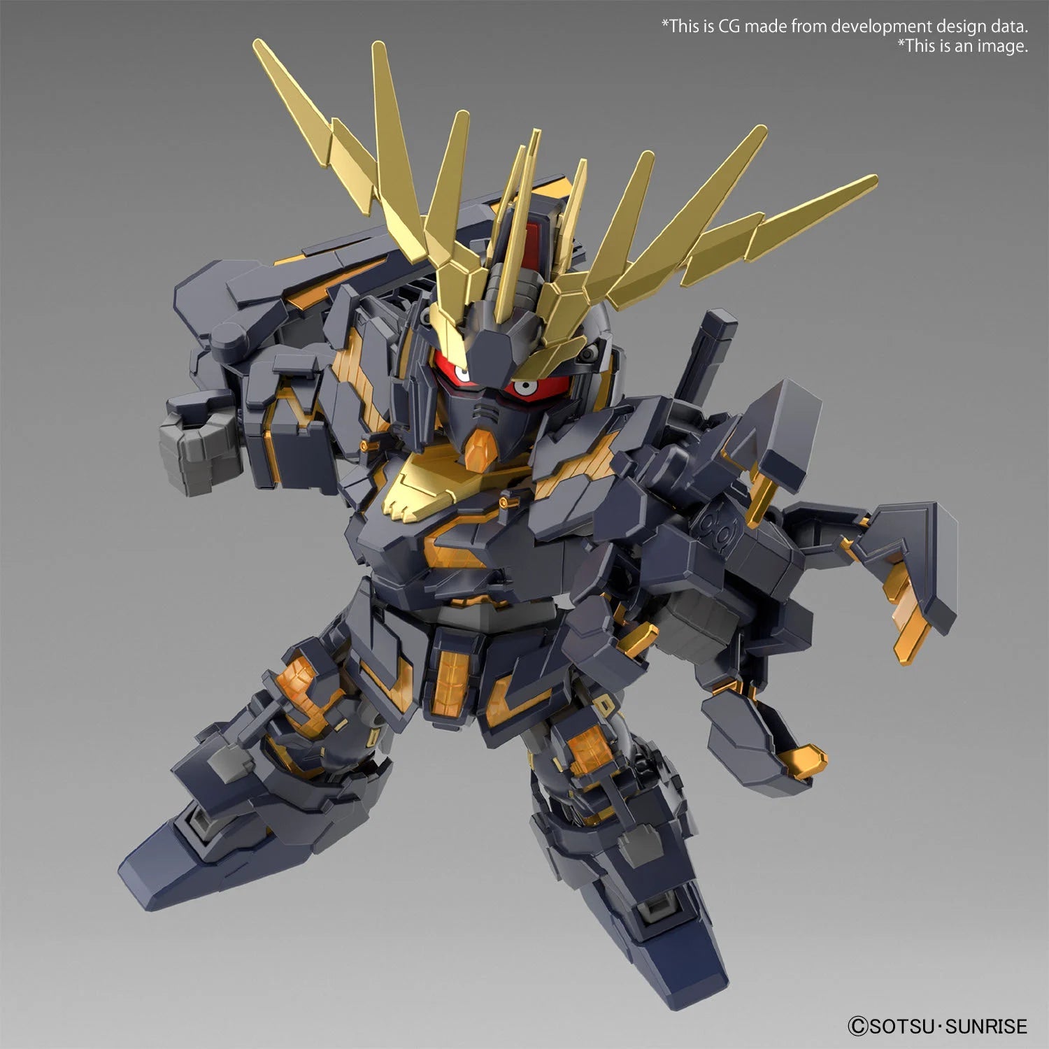 GUNDAM - SD Gundam Cross Silhouette Unicorn 02 Banshee & Norn Parts - MEKA NEKO