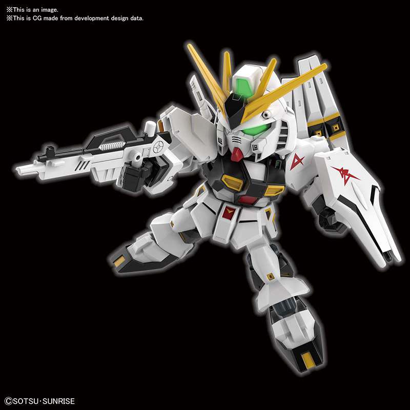 GUNDAM - SD Nu Gundam - MEKA NEKO