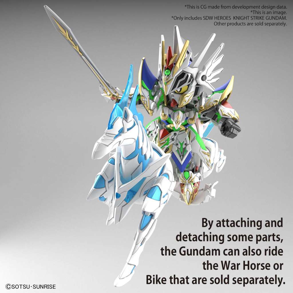 GUNDAM SD - Sdw Heroes Knight Strike Gundam - MEKA NEKO