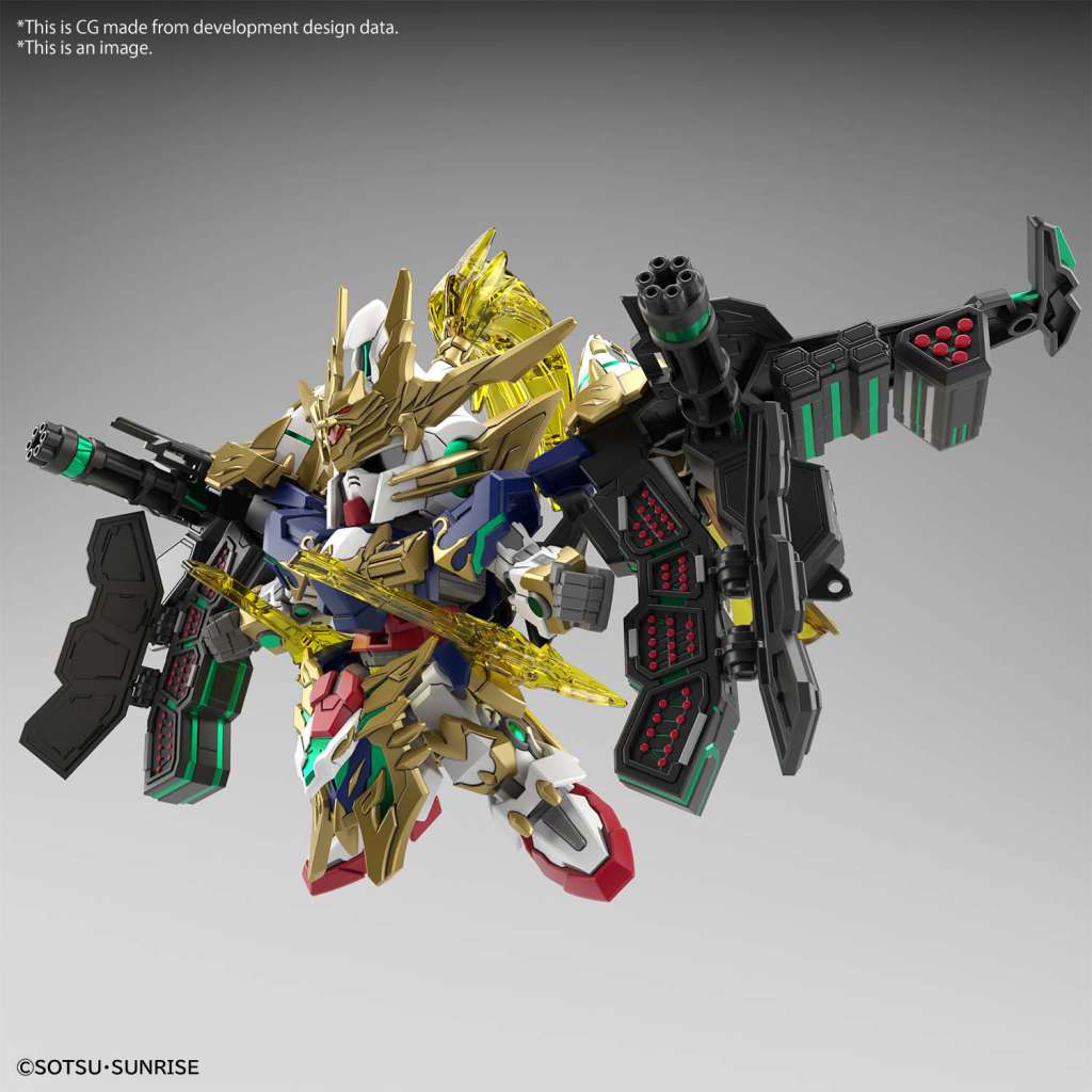 GUNDAM SD - Sdw Heroes Zhao Yun 00 Gundam Comm Pck - MEKA NEKO