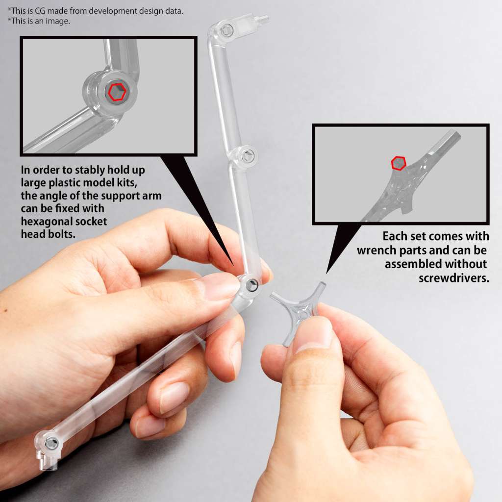 Gunpla - Action Base 8 Clear Color - MEKA NEKO