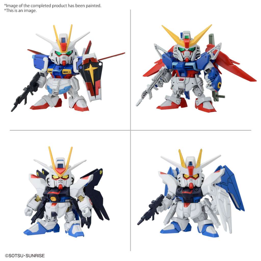 Gunpla - Bb Senshi Ce Battles Of Destiny Set - MEKA NEKO