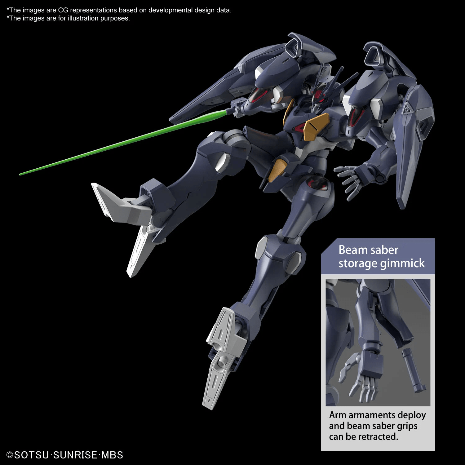 Gunpla HG 1/144 - 007 Gundam Pharact - MEKA NEKO