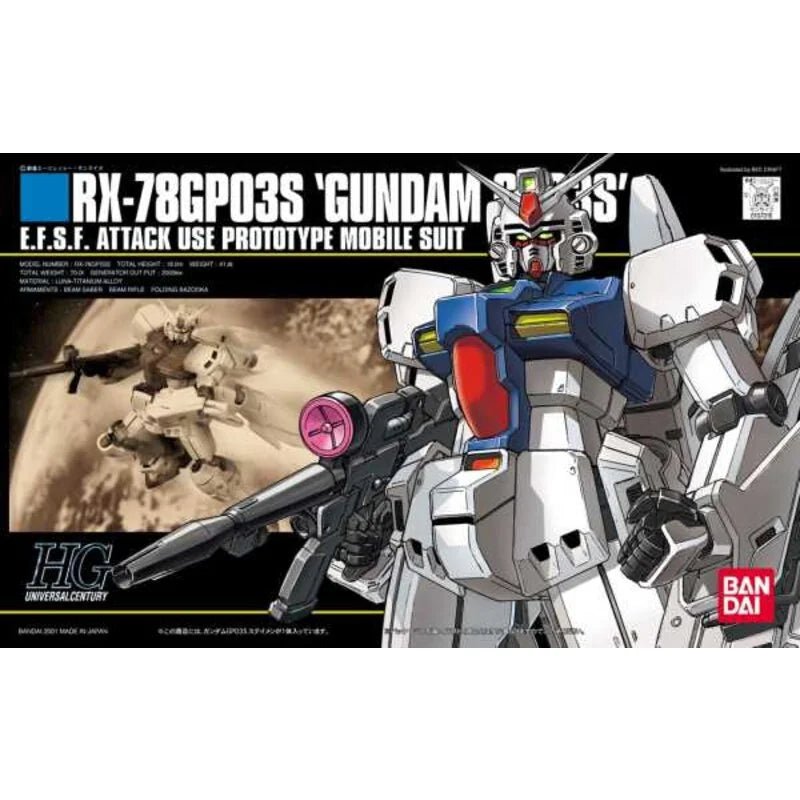 Gunpla HG 1/144 - 025 Gundam RX - 78 GP03S - MEKA NEKO