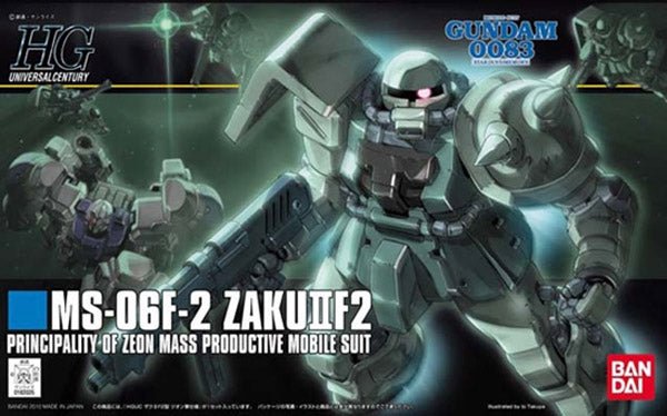 Gunpla HG 1/144 - 105 Zaku II F2 Zeon Type - MEKA NEKO