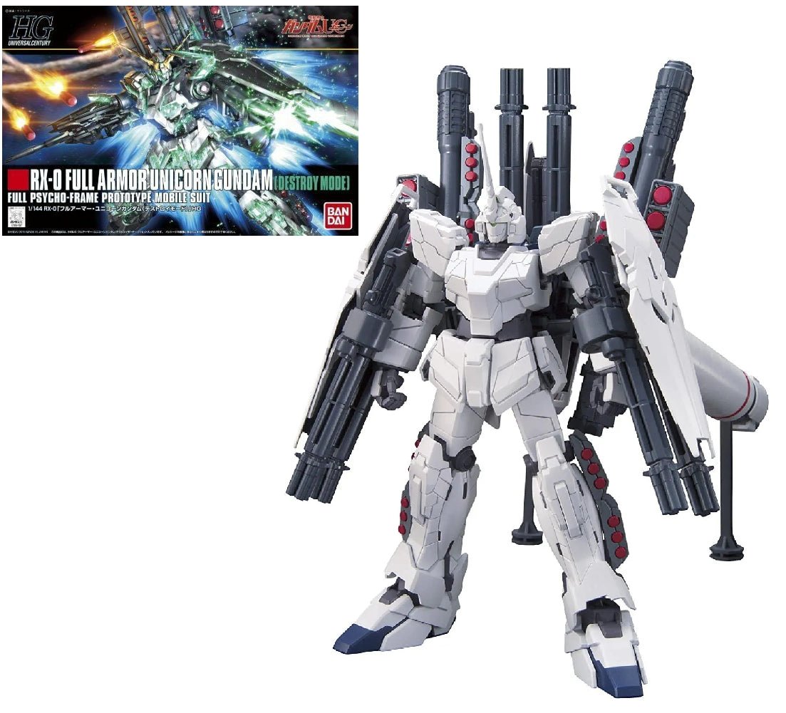 Gunpla HG 1/144 - 178 Full Armor Unicorn Gundam (Destroy Mode) - MEKA NEKO