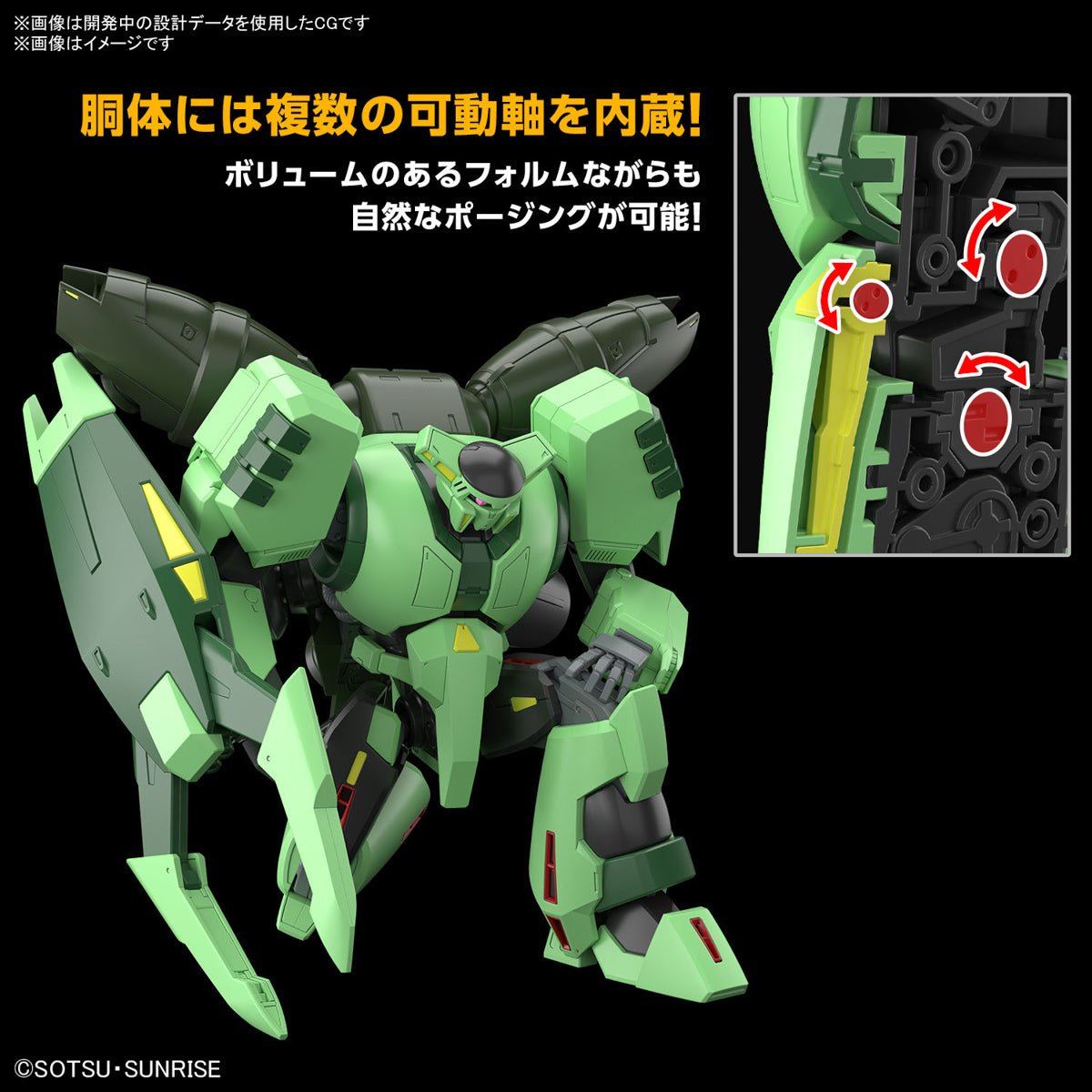 Gunpla HG 1/144 - Bolinoak Sammahn - MEKA NEKO