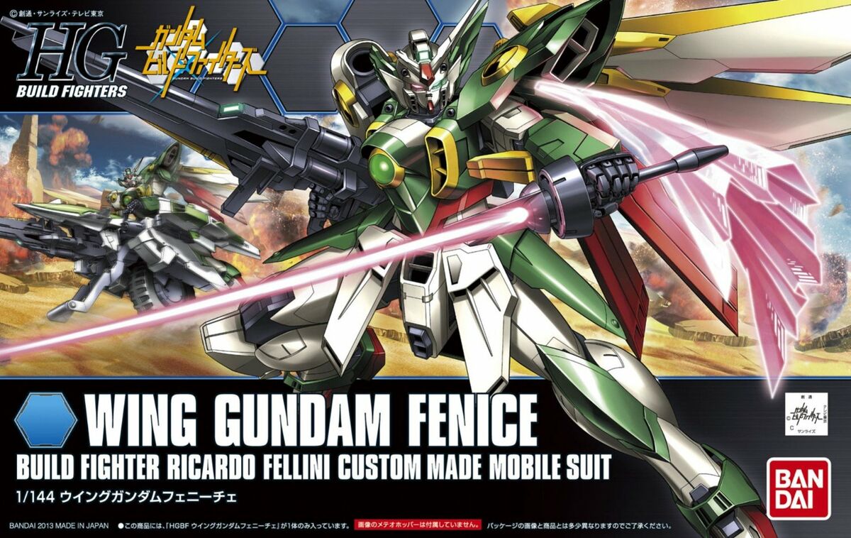 Gunpla HG 1/144 - Build Fighter 006 Wing Gundam Fenice - MEKA NEKO
