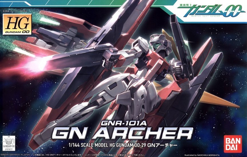 Gunpla HG 1/144 - GN ARCHER - MEKA NEKO