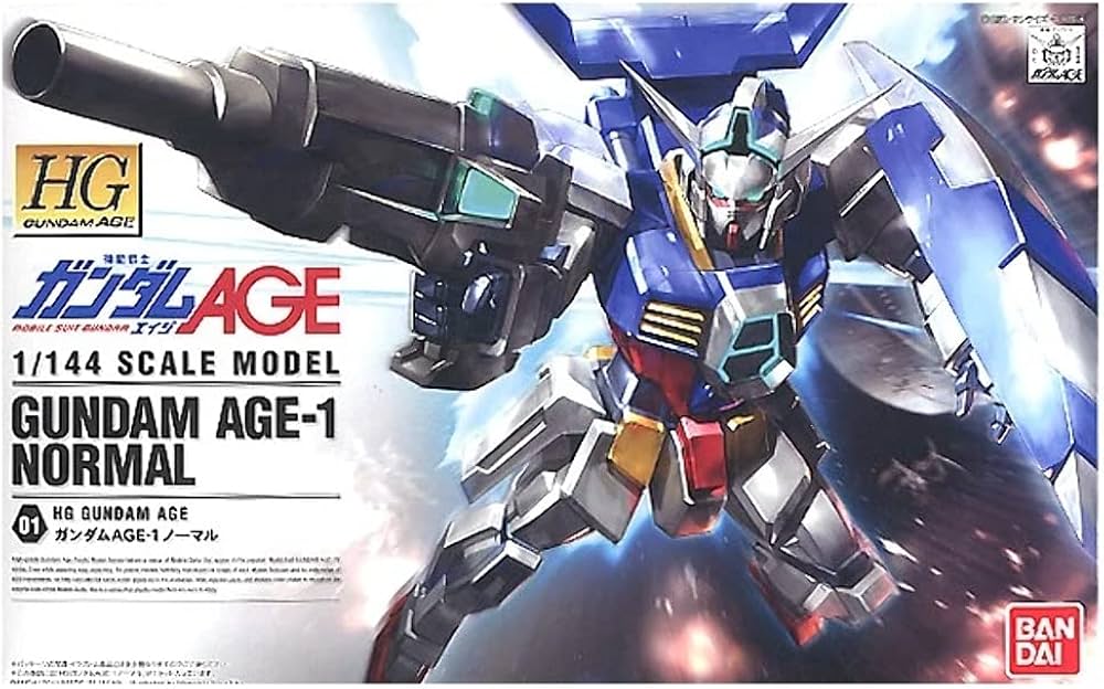 Gunpla HG 1/144 - Gundam Age - 1 Normal - MEKA NEKO
