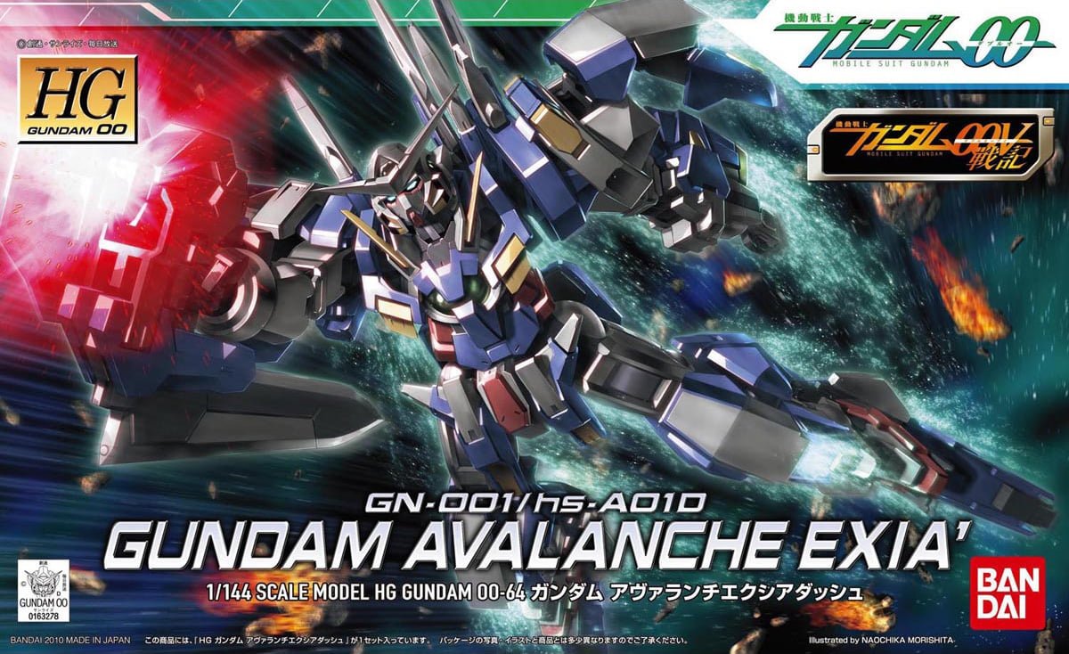 Gunpla HG 1/144 - Gundam Avalanche Exia - MEKA NEKO