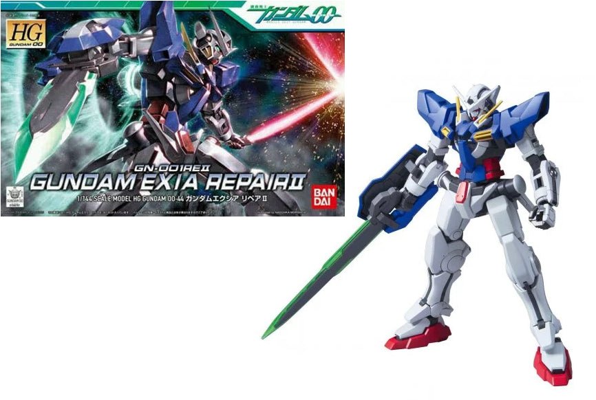Gunpla HG 1/144 - Gundam Exia Repair II - MEKA NEKO