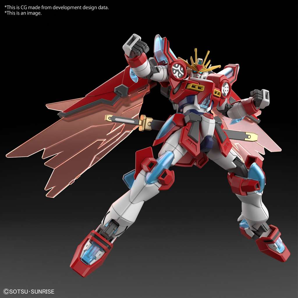 Gunpla HG 1/144 - Gundam SHIN BURNING - MEKA NEKO