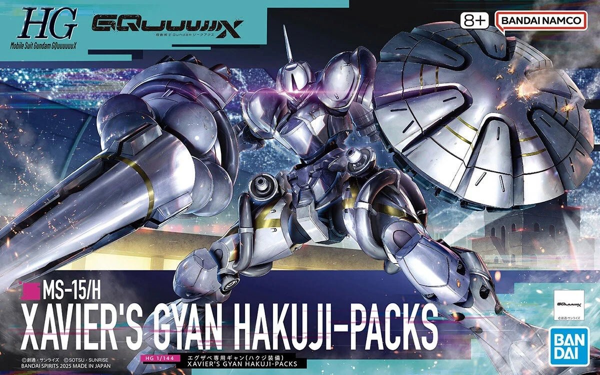 Gunpla HG 1/144 - Gyan Hakuji Pack Xavier - MEKA NEKO