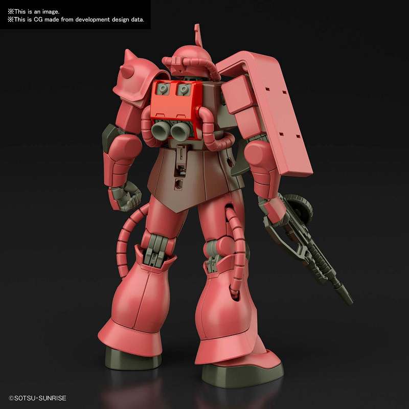 Gunpla HG 1/144 - MS - 06S Zaku II - MEKA NEKO