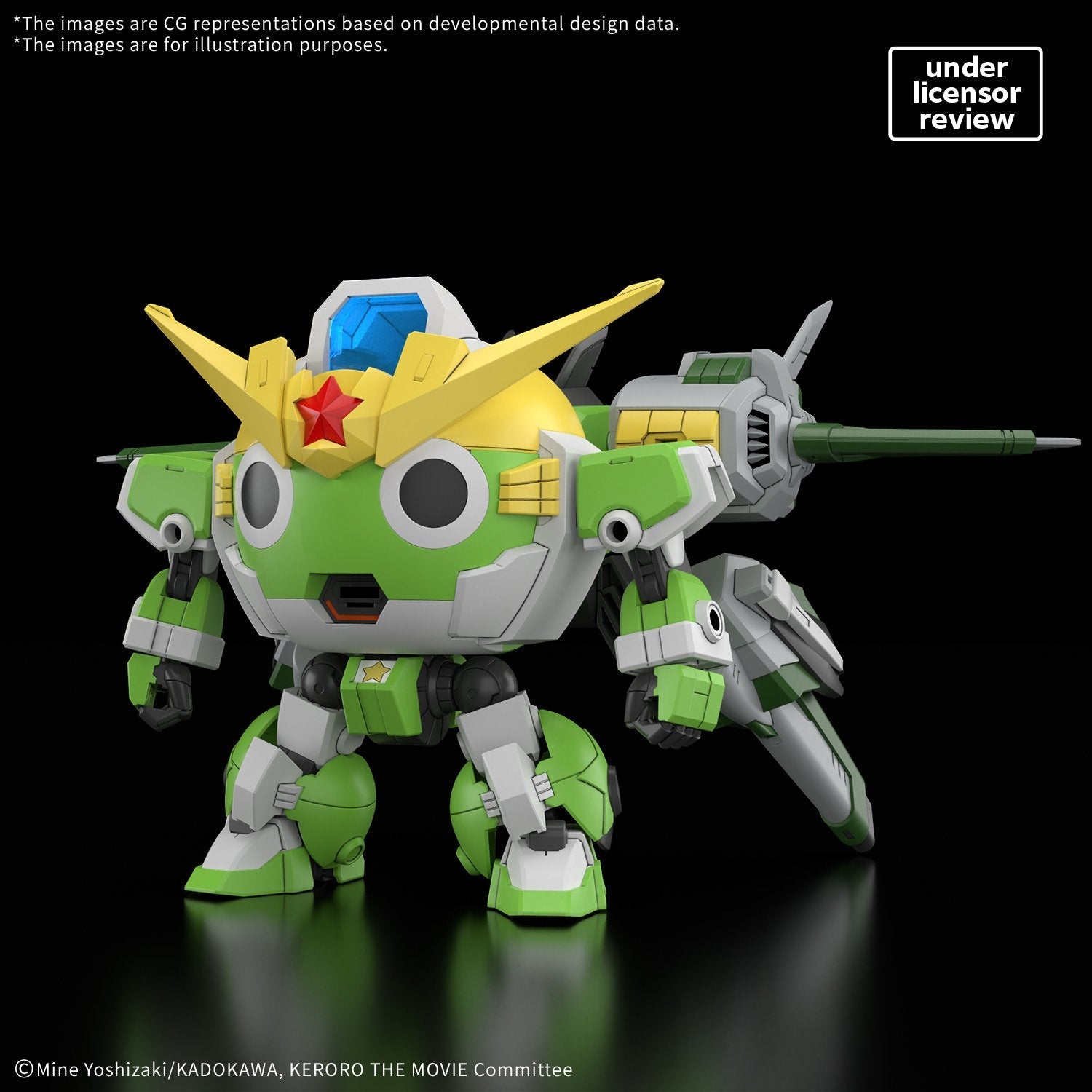 Gunpla HG 1/144 - New Keroro Robot (Tentative) (PRÉCOMMANDE) - MEKA NEKO