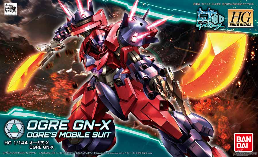 Gunpla HG 1/144 - Ogre GN - X - MEKA NEKO