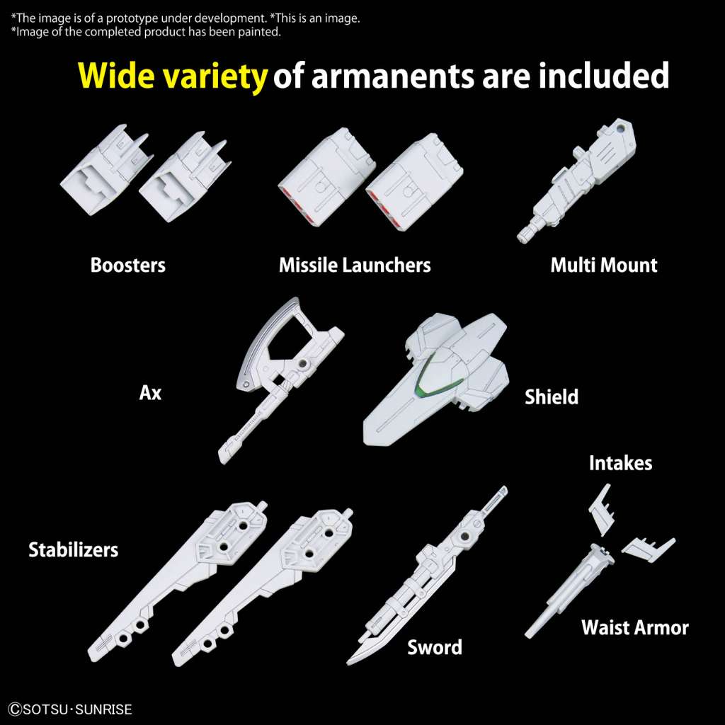 Gunpla HG 1/144 - Option parts set Gunpla 13 (Gunpla Battle Arm Arms) - MEKA NEKO