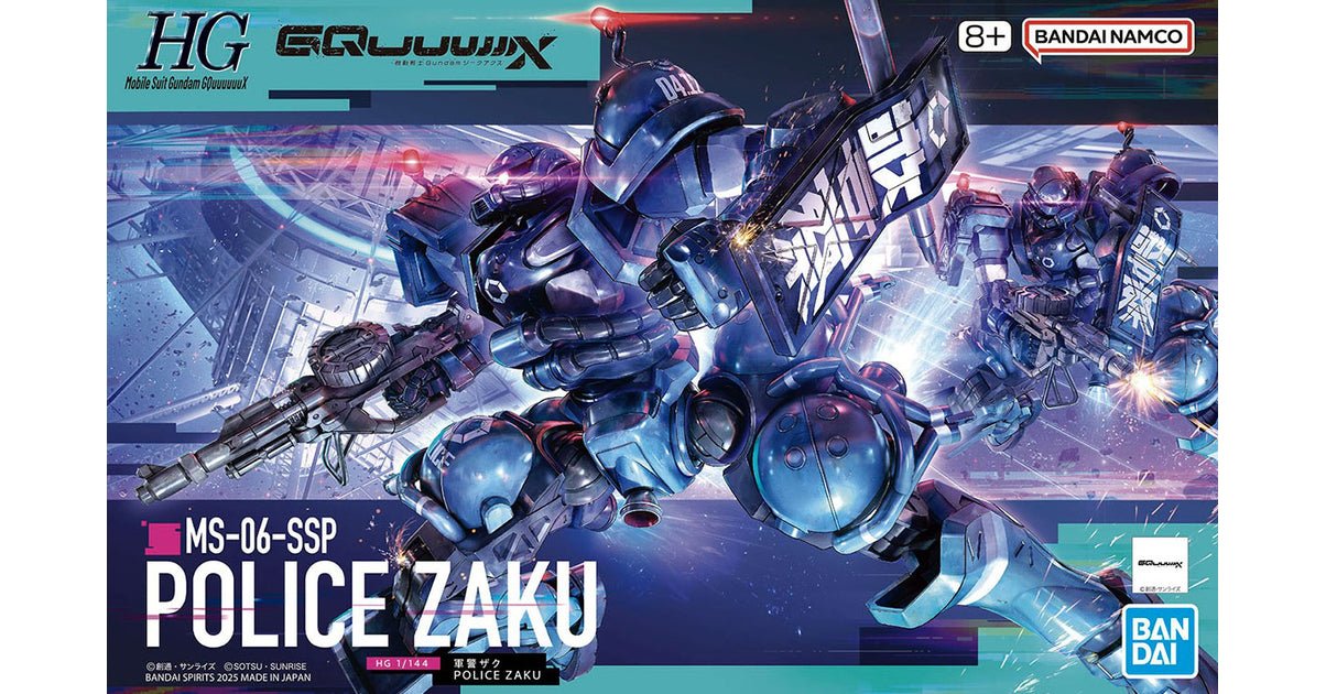 Gunpla HG 1/144 - Police Zaku - MEKA NEKO